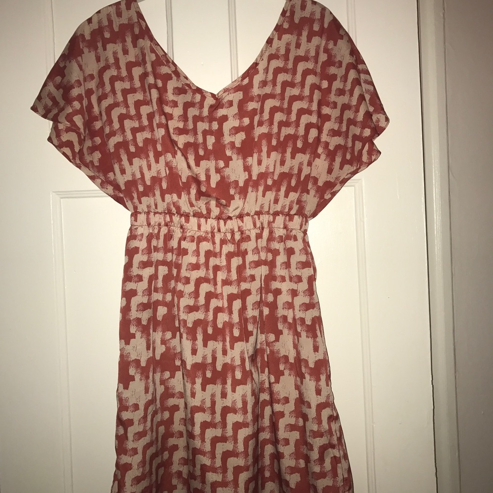Dress with open back